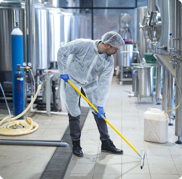 industriële reiniging bedrijf